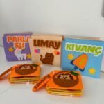 keçe etkinlik kitabı, ince motor becerisi, quiet book